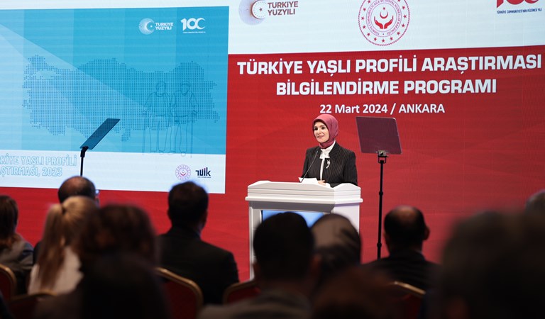 Aile ve Sosyal Hizmetler Bakanımız Göktaş, "Türkiye Yaşlı Profili Araştırması"nın sonuçlarını paylaştı