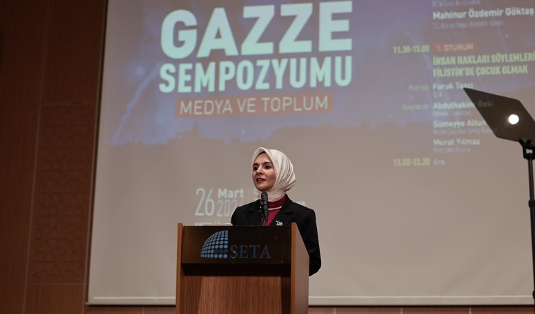 Bakanımız Mahinur Özdemir Göktaş "Gazze Sempozyumu: Medya ve Toplum" Programında Konuştu