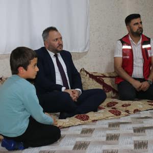 Sosyal Ekonomik Destek Alan Ailemize Ziyaret - fotoğraf 1