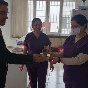 8 Mart Dünya Kadınlar Günü'nde İl Müdürümüz Ömer Turan kadın personellerimizi ziyaret ederek günlerini kutladı - fotoğraf 8