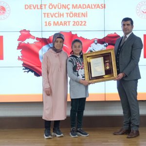 DEVLET ÖVÜNÇ MADALYASI TEVCİH  TÖRENİ DÜZENLENDİ - fotoğraf 7