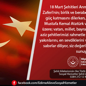 İl Müdürümüz Bilgin ÖZBAŞ’ın “18 Mart Şehitleri Anma Günü ve Çanakkale Zaferi’nin Yıl Dönümü” Mesajı - fotoğraf 2
