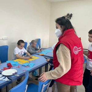 Savaş Mağduru Olarak Ukrayna'dan Gelen Misafirlerimize Uzman Ekiplerimiz Tarafından Psikososyal Destek Faaliyetlerimiz Devam Etmektedir. - fotoğraf 2
