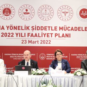 Aile ve Sosyal Hizmetler Bakanımız Derya Yanık Başkanlığında “Kadına Yönelik Şiddetle Mücadele 2022 Faaliyet Planı” Tanıtım Toplantısı Gerçekleştirildi - fotoğraf 1