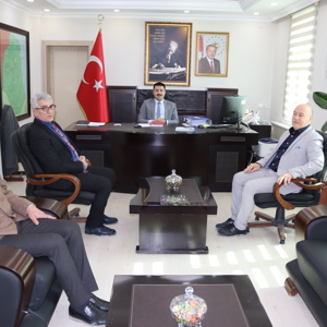 DİYADİN KAYMAKAMINA ZİYARET  - fotoğraf 2