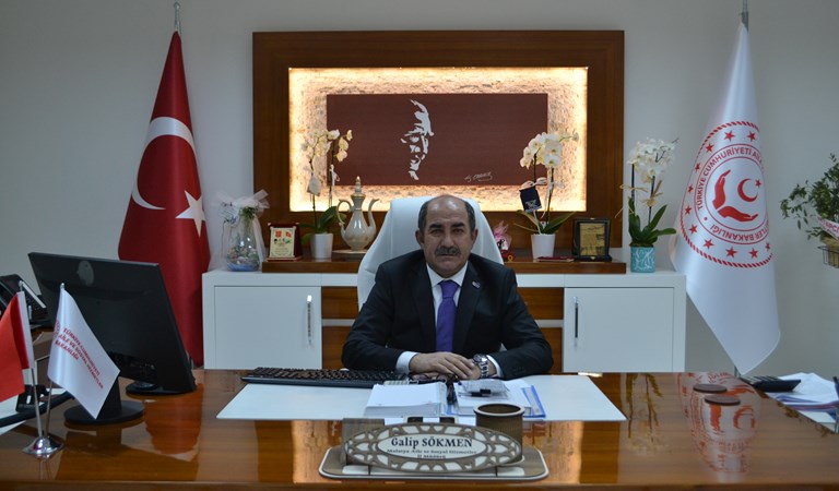 İl Müdürümüz Galip SÖKMEN’in 10 Kasım Gazi Mustafa Kemal Atatürk'ün vefatının 84. Yıl Dönümü Mesajı;