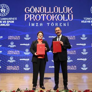 Bakanımız Derya Yanık ile Bakan Kasapoğlu Gönüllülük Alanında İş Birliği Protokolünü İmzaladı - fotoğraf 3
