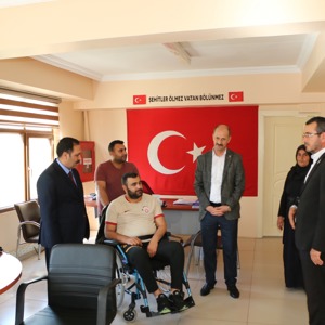 Gazimiz Mehmet Ali Tekin ,İl Müdürümüz Bilici’yi Ziyaret Etti  - fotoğraf 9