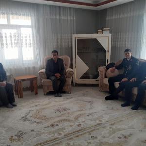 ŞEHİT YAKINLARINA VE GAZİLERE BAYRAM ZİYARETİ - fotoğraf 6