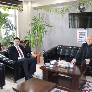 DİYADİN KAYMAKAMIMIZ MUSTAFA KARALLİ'DEN İADE-İ ZİYARET - fotoğraf 1