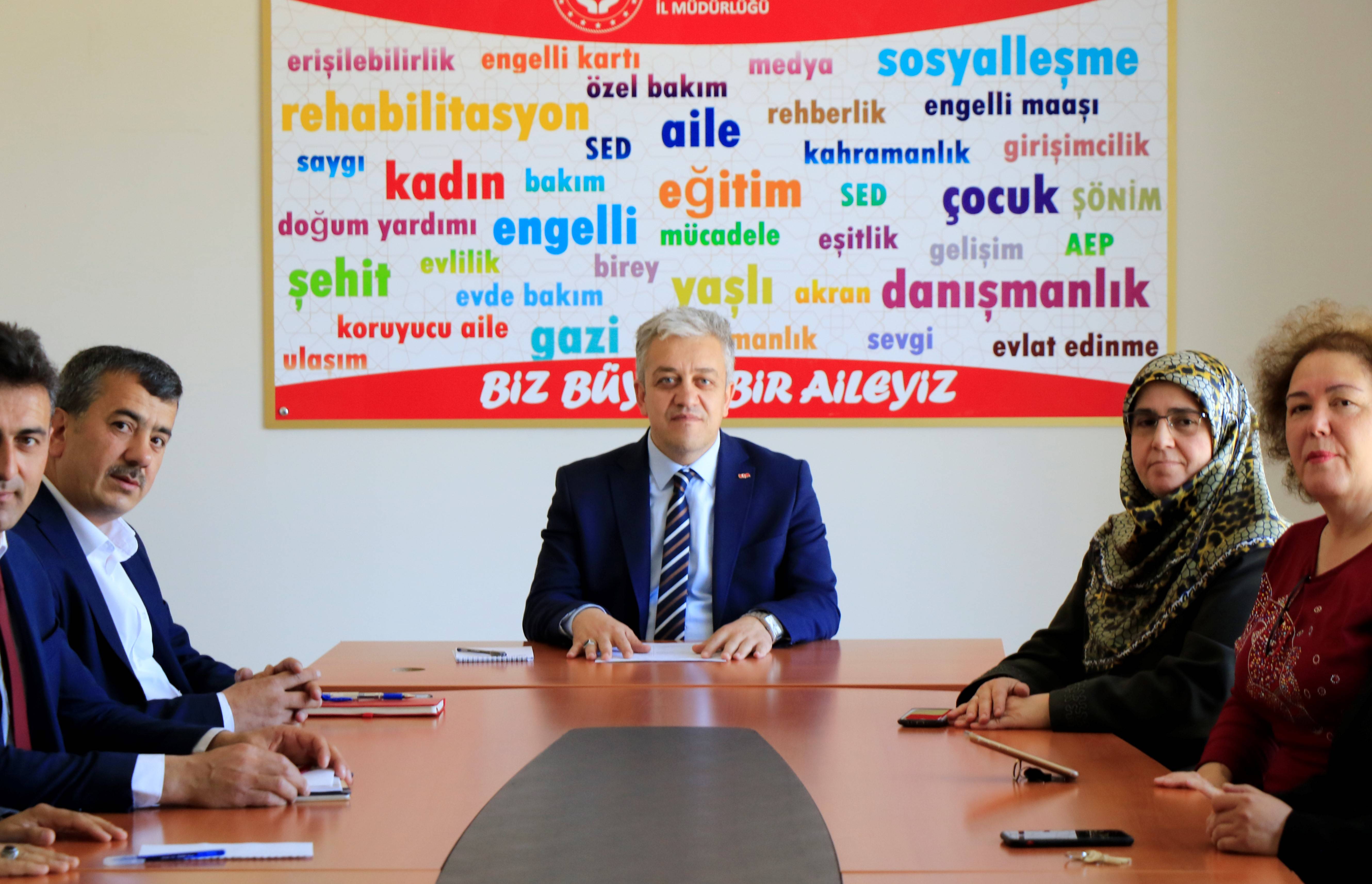 İl Müdürümüz Cem Halil Mercimek Başkanlığında Kuruluş Müdürleri Toplantısı Yapıldı.