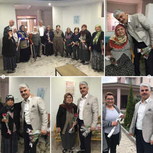 Bor Huzur Evindeki Annelerimizin Anneler gününde Ziyaret - fotoğraf 1