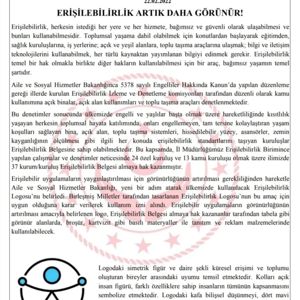 İl Müdürümüz Sn. Muzaffer AKÇAM "Erişilebilirlik Belgesi" Almaya Hak Kazanan Kuruluşlara Belgelerini Takdim Etti - fotoğraf 1