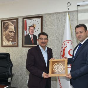 Manisa Şehzadeler Belediye Başkanı Ömer Faruk ÇELİK, İl Müdürümüzü Ziyaret Etti - fotoğraf 2
