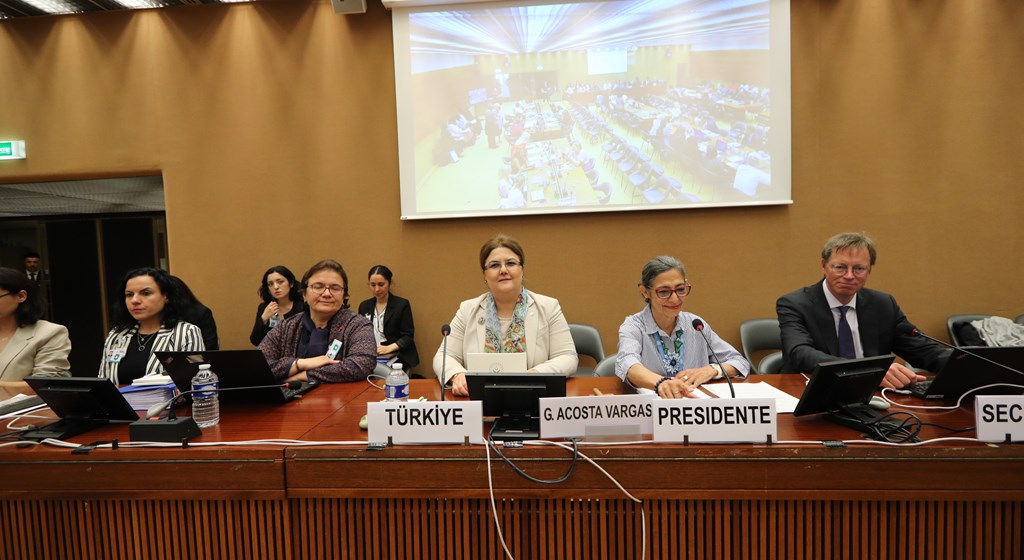 Aile ve Sosyal Hizmetler Bakanımız Derya Yanık, Cenevre’de Türkiye’nin Kadına Yönelik Şiddetle Mücadelesini Anlattı