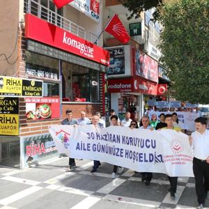 Koruyucu Aile Günü‘nde Müdürlüğümüzden Farkındalık Yürüyüşü… - fotoğraf 2