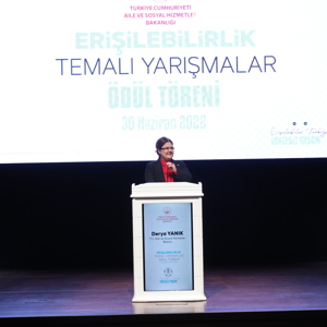 Bakanımız Derya Yanık "Erişilebilirlik Temalı Yarışmalar” Ödül Törenine Katıldı - fotoğraf 2