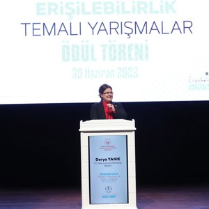Bakanımız Derya Yanık "Erişilebilirlik Temalı Yarışmalar” Ödül Törenine Katıldı - fotoğraf 1