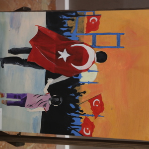 Bakanımız Derya Yanık "15 Temmuz Türkiye Aşkına Resim ve Şiir Sergisi"nin Açılışını Yaptı - fotoğraf 4