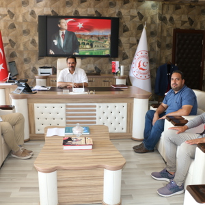 Müdürlüğümüze Aziz Şehidimizin Kıymetli Ailesinden Ziyaret  - fotoğraf 1
