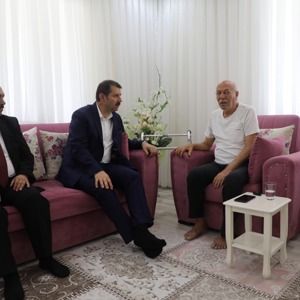 Sayın Valimizle Birlikte ALS Hastası Tahir Kalkan’ı Ziyaret Ettik. - fotoğraf 1