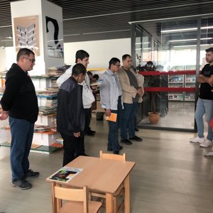 Özel Gereksinimli Bireylerimiz İl Halk Kütüphanesini Ziyaret Etti. - fotoğraf 1