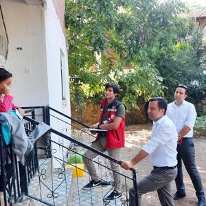 HANE ZİYARETLERİ İLE AİLELERİN İHTİYAÇ VE TALEPLERİ BELİRLENİYOR - fotoğraf 1