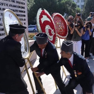 MUĞLA'DA 19 EYLÜL GAZİLER GÜNÜ ATATÜRK  ANITINDA TÖRENLE KUTLANDI. - fotoğraf 3