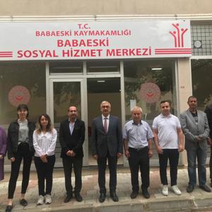 İl Müdürümüz Faruk UYSAL Babaeski Sosyal Hizmet Merkezi Müdürlüğünü Ziyaret Etti. - fotoğraf 1