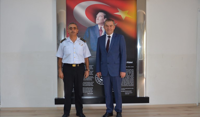 İl Jandarma Komutanı Jandarma J.ALB. Taşkın KELEŞ,  İl Müdürlüğümüzü Ziyaret Etti