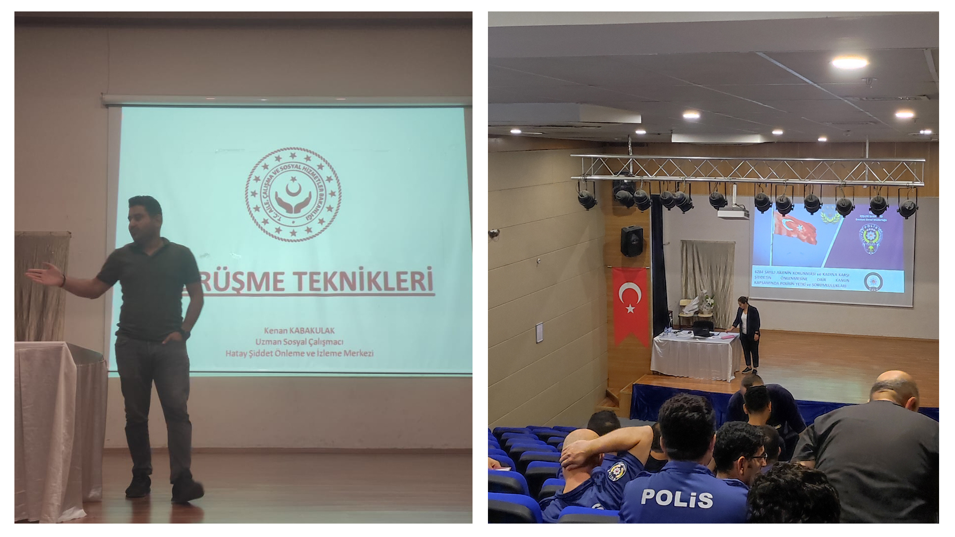 Kadına Yönelik Şiddetle Mücadele IV. Ulusal Eylem Planı Doğrultusunda İl Emniyet Müdürlüğü İşbirliğinde “Mağdur ve Şüpheli ile Görüşme Teknikleri” konulu seminer verildi.
