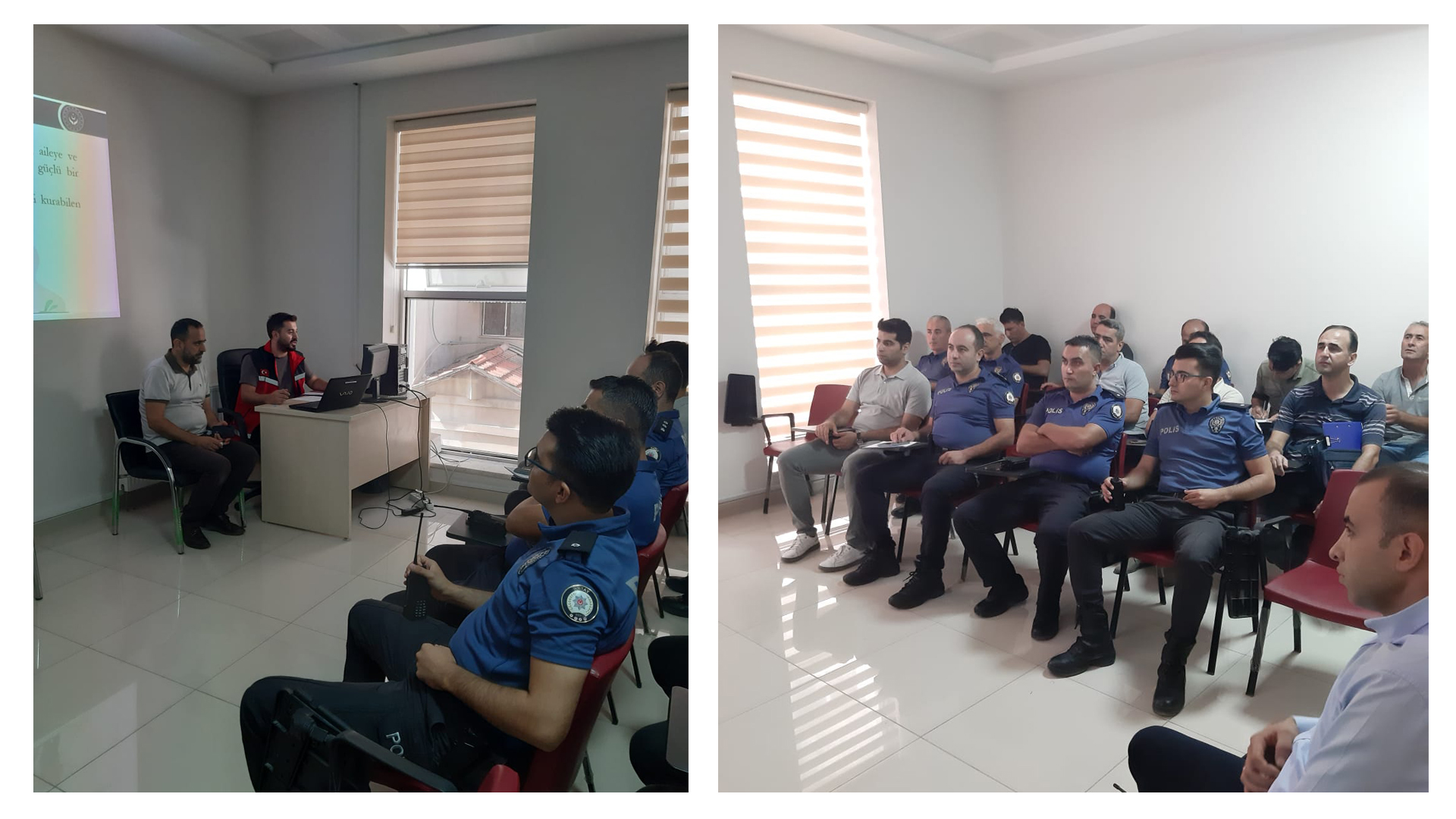 Defne İlçe Emniyet Müdürlüğü personeline ‘’Madde Bağımlılığı’’ konulu seminer verildi.