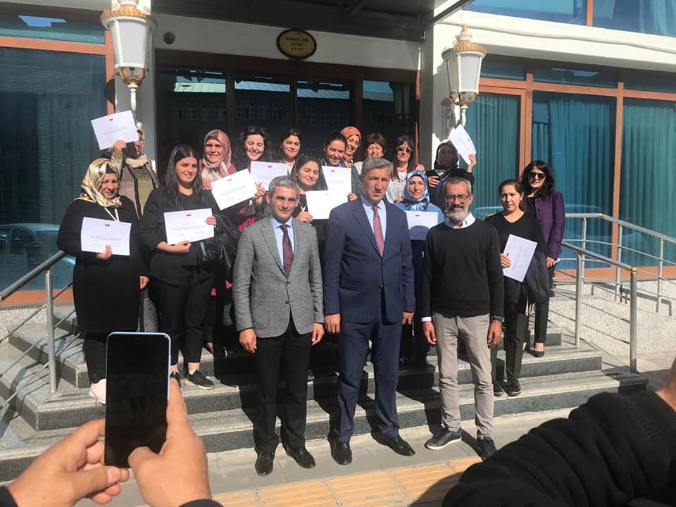 Kadınların Kooperatifler Yoluyla Güçlendirilmesi Projesi sona erdi.