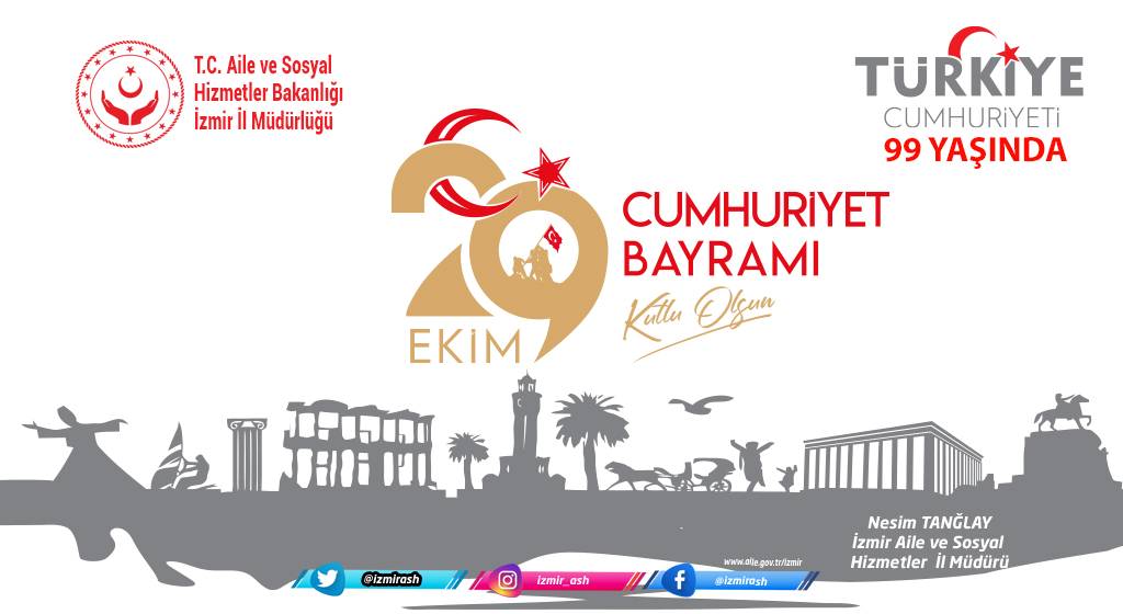 İl Müdürümüz Sayın Nesim TANĞLAY’ın 29 Ekim Cumhuriyet Bayramı Mesajı/2022