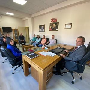 Müdürlüğümüze bağlı Yeşilırmak Çocuk Evleri Sitesi Müdürlüğü'nde değerlendirme toplantısı yapıldı. - fotoğraf 1