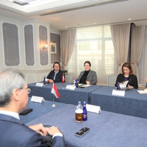 Bakanımız Derya Yanık, Cezayir, Azerbaycan, Libya Ve Singapurlu Mevkidaşlarıyla Bir Araya Geldi - fotoğraf 9