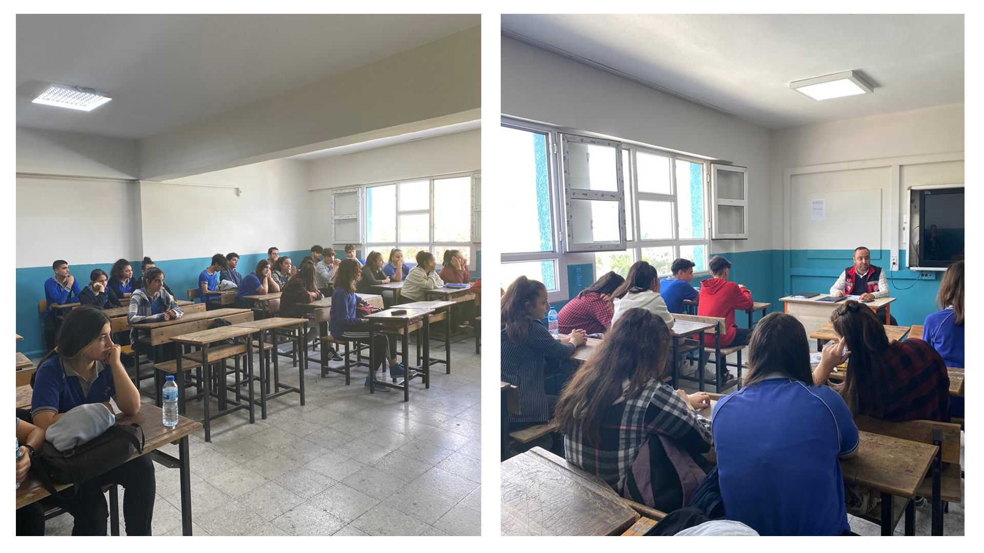 Samandağ Jan ve Suphi Beyluni Anadolu Lisesinde 11-İ şubesi öğrencilerine “Siber Zorbalık ve Bilinçli Medya Kullanımı” konulu seminer verildi.