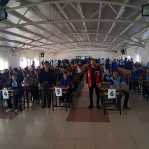 Hüseyin Özbuğday Anadolu Lisesi öğrencilerine yönelik ‘’Şiddet Algısı, Akran Zorbalığı ve Siber Zorbalık’’ konularında eğitim düzenlendi. - fotoğraf 1