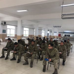 Vize Sosyal Hizmet Merkezi Müdürlüğümüz Askerlere Toplumsal Bağımlılıkla Mücadele Konusunda Eğitim Vermiştir. - fotoğraf 3