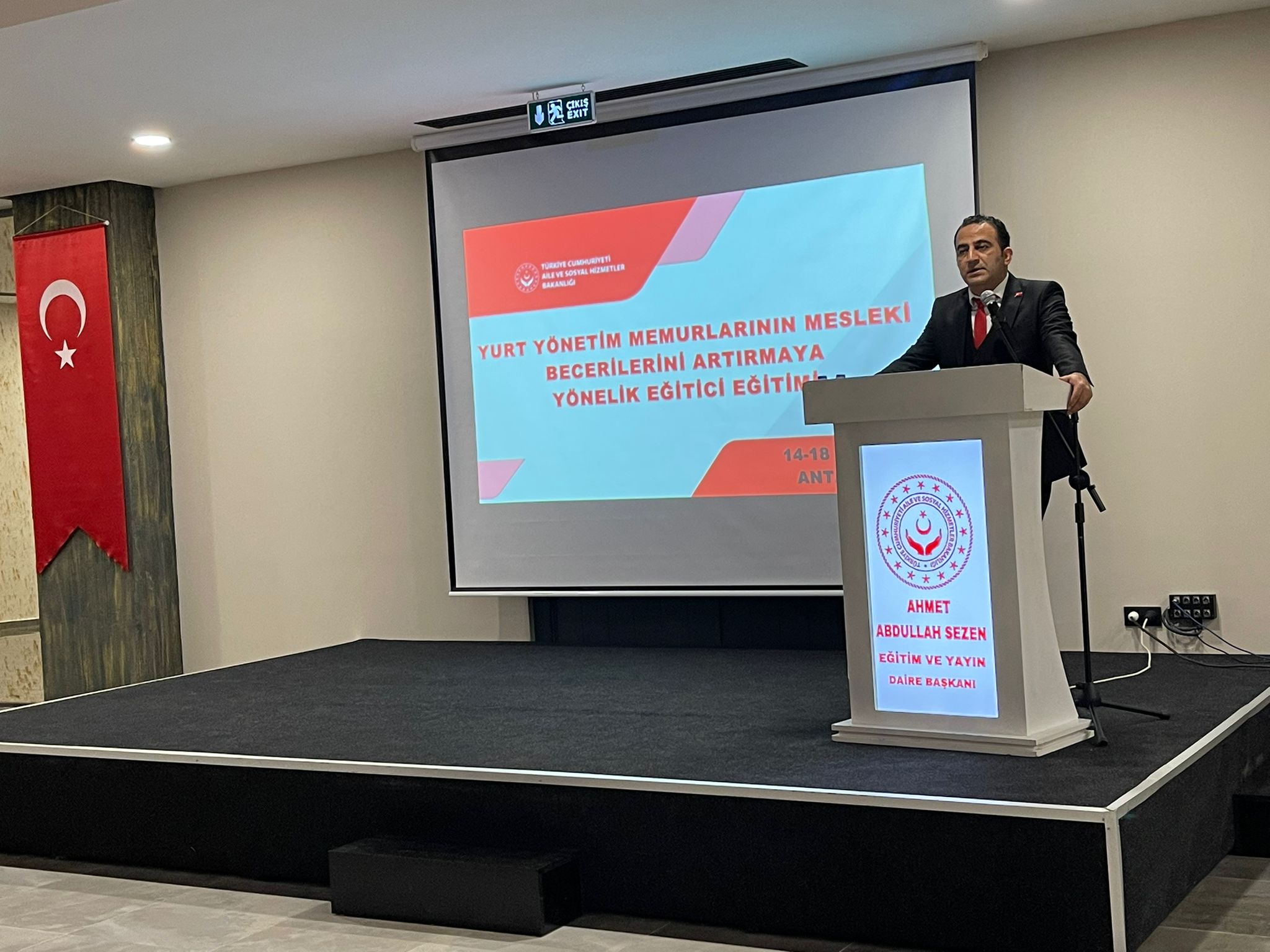 Yurt Yönetim Memurlarına Yönelik Hizmet İçi Eğitim Verildi