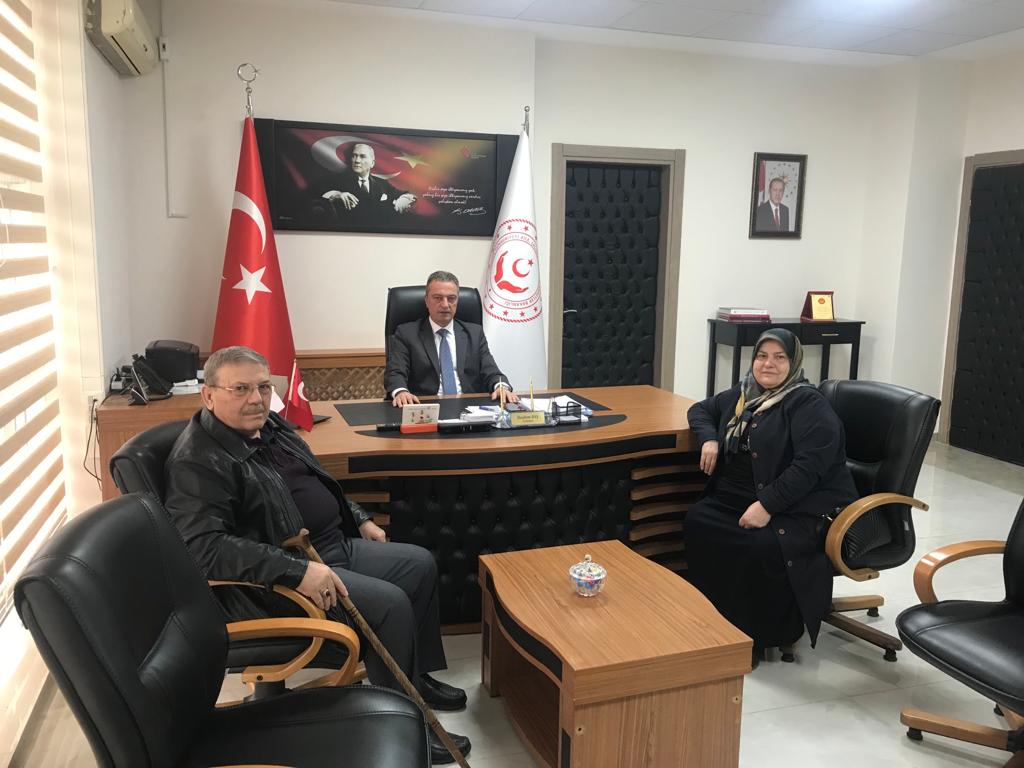 Şehit Piyade Uzman Onbaşı Ferhat ERDİN'in Ailesi İl Müdürümüzü Ziyaret Etti