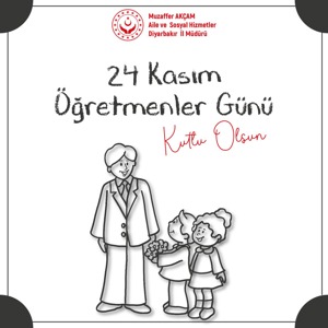 İl Müdürümüz Sn. Muzaffer AKÇAM'ın 24 Kasım Öğretmenler Günü Mesajı - fotoğraf 1