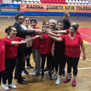 Kadına Şiddete Voleybol Maçı İle Dikkat Çektik - fotoğraf 7