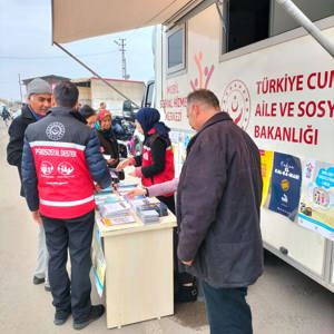 Mobil Sosyal Hizmet Aracı 28 Kasım 2022- 1 Aralık 2022 Reyhanlı' da hizmet vermiştir. - fotoğraf 1