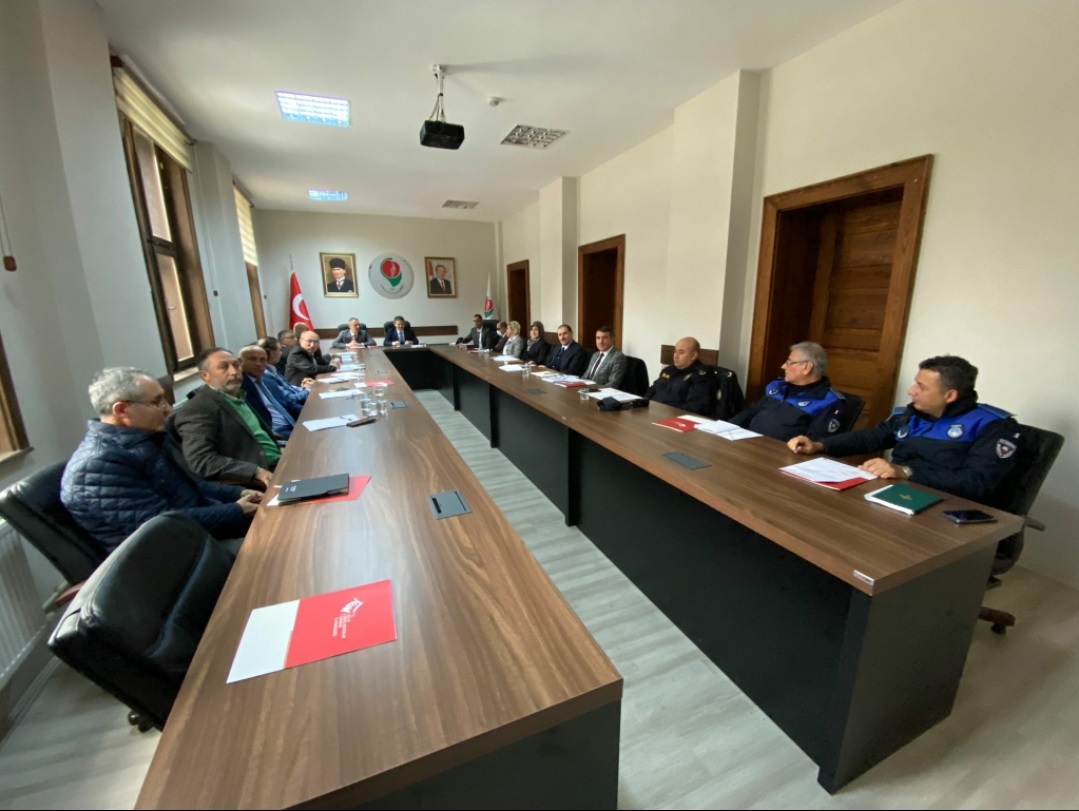 3 Aralık Dünya Engelliler Günü öncesinde Toplantı yapıldı.