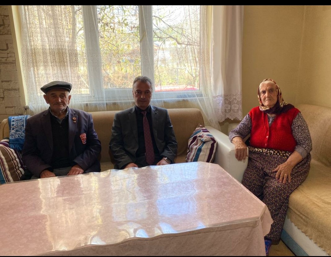 Kore Gazimiz Halil KANAR 'ı ziyaret ettik