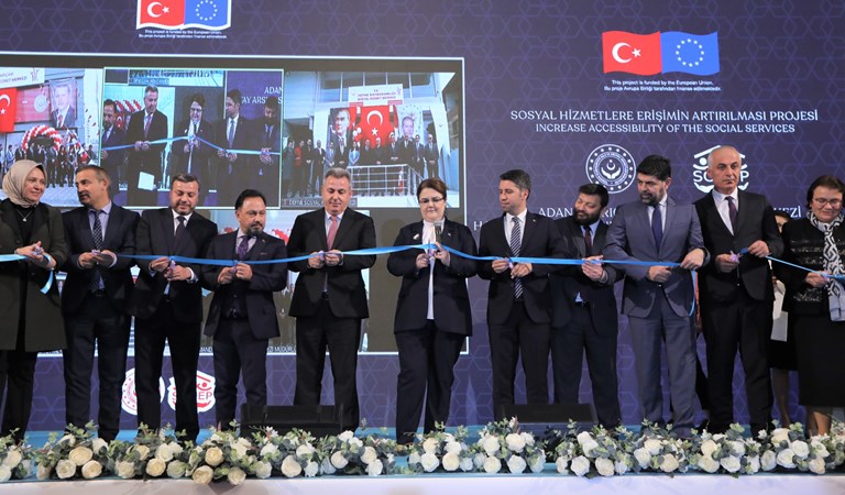 Bakanımız Derya Yanık Adana'da, 3' ü İlimizde 4 Yeni Sosyal Hizmet Merkezinin Açılışını Gerçekleştirdi.