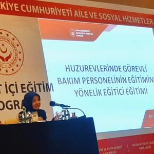 Yaşlı Bakımı Alanında Eğitici Eğitimi Düzenlendi - fotoğraf 2