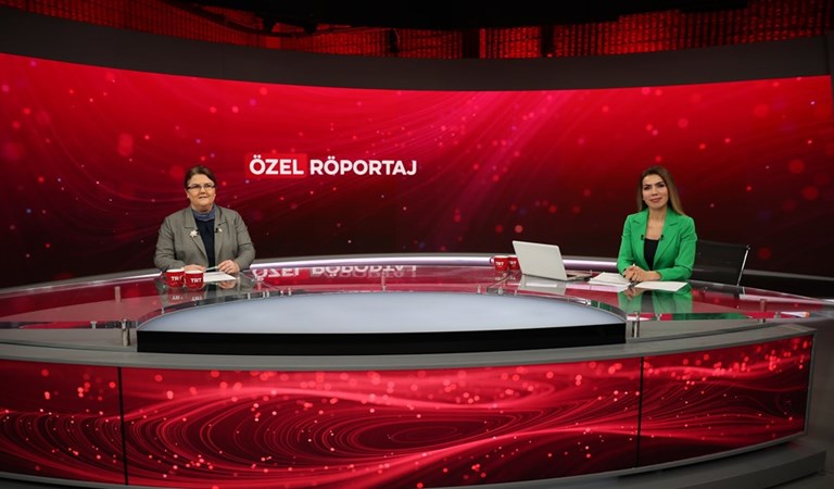  Bakanımız Derya Yanık TRT Haber Canlı Yayınına Katıldı
