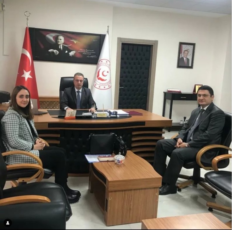 İl Göç Müdürü Bülent SADAL ve Göç Uzman Yrd.Nursu KAYALAR'dan ziyaret